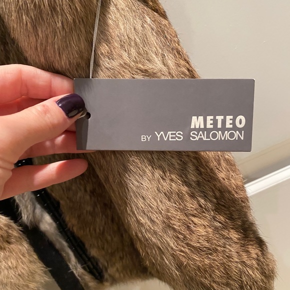 Meteo by Yves Salomon Fur Beaded Vest - Picture 5 of 7